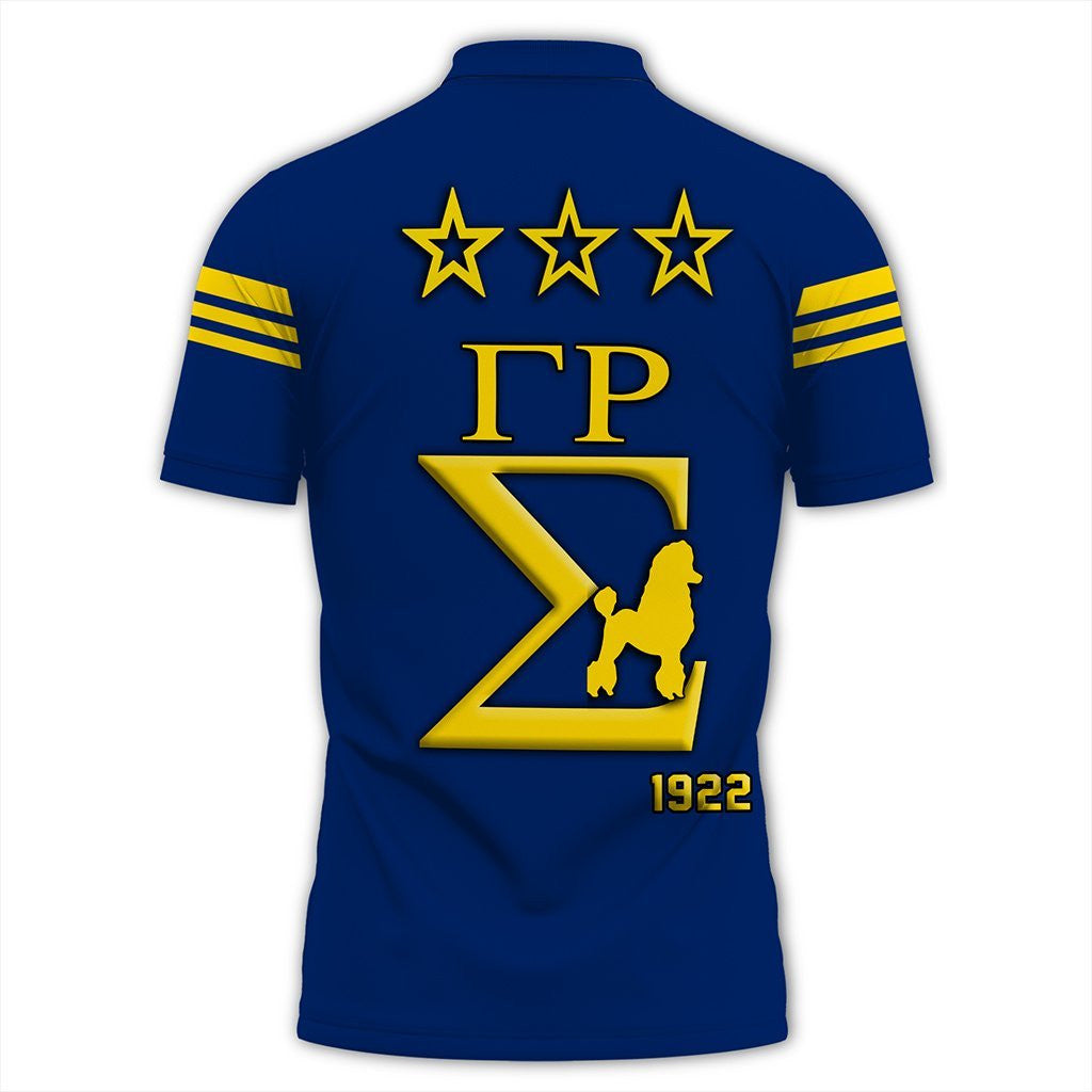 Sorority Polo - Sigma Gamma Rho SGR Style Polo Shirt