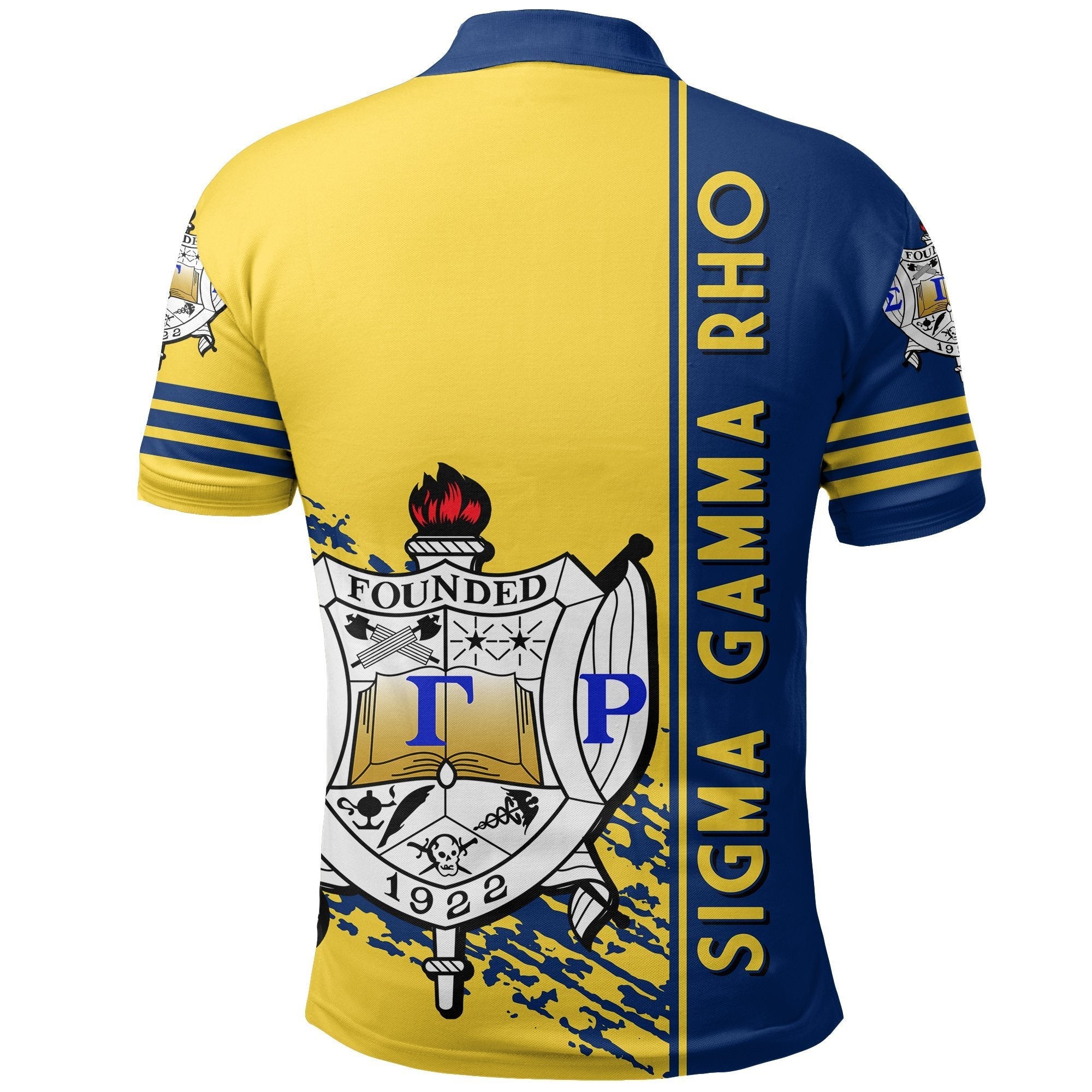 Sorority Polo - Sigma Gamma Rho Polo Shirt Quarter Style