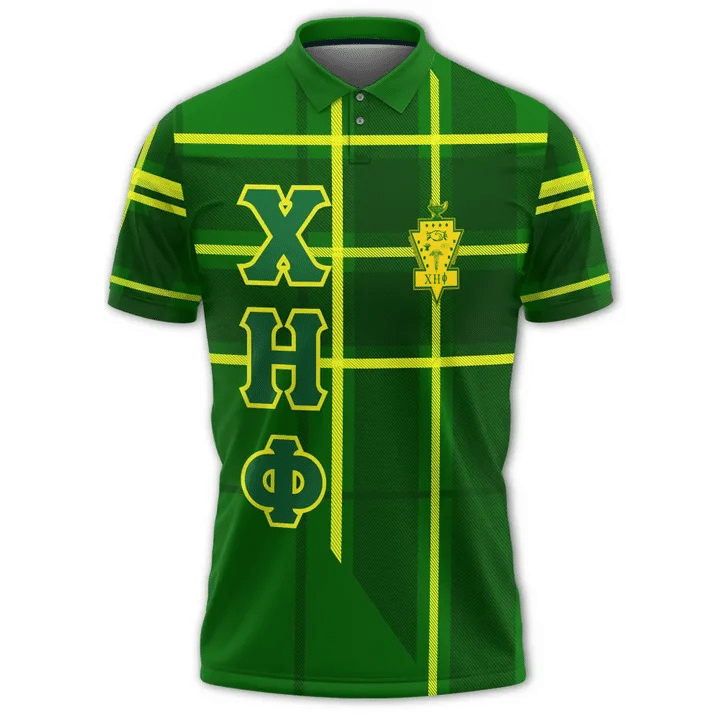 Sorority Polo - Chi Eta Phi Burberr Style Polo Shirt