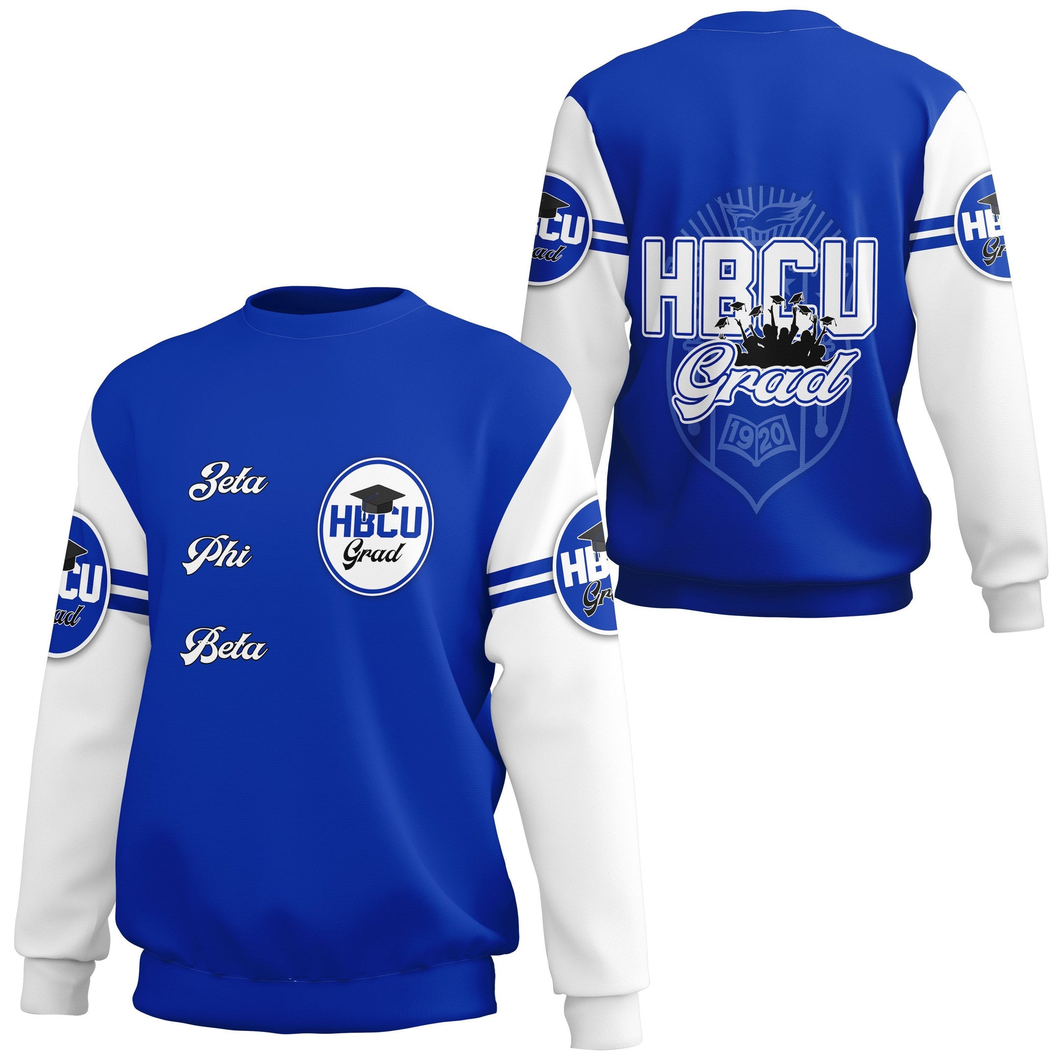 Sorority Sweatshirt - Zeta Phi Beta HBCU Grad Sweatshirt