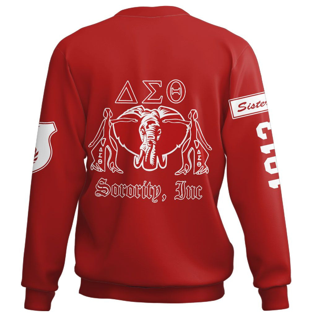Sorority Sweatshirt - Elephant Delta Sigma Theta Sorority Sweatshirt