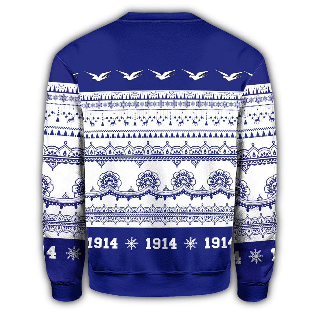 Fraternity Sweatshirt - Phi Beta Sigma Xmas Establish Year Sweatshirt