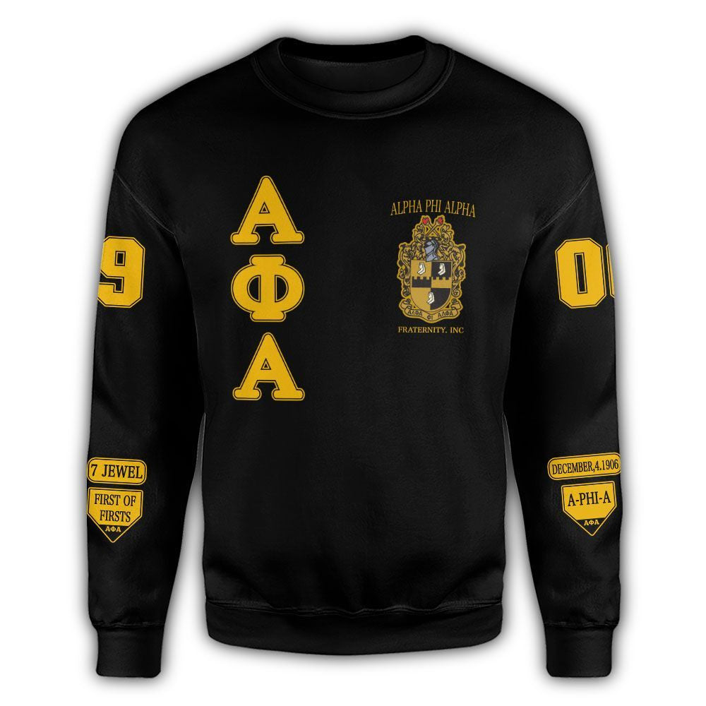 Fraternity Sweatshirt -  Giza Alpha Phi Alpha Crewneck Sweatshirt