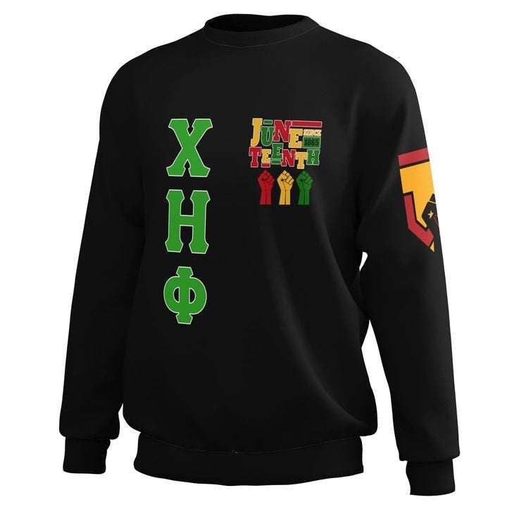 Sorority Sweatshirt - Chi Eta Phi Juneth Freedom Sweatshirt