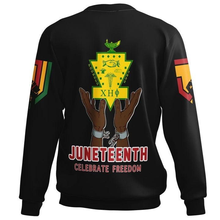 Sorority Sweatshirt - Chi Eta Phi Juneth Freedom Sweatshirt