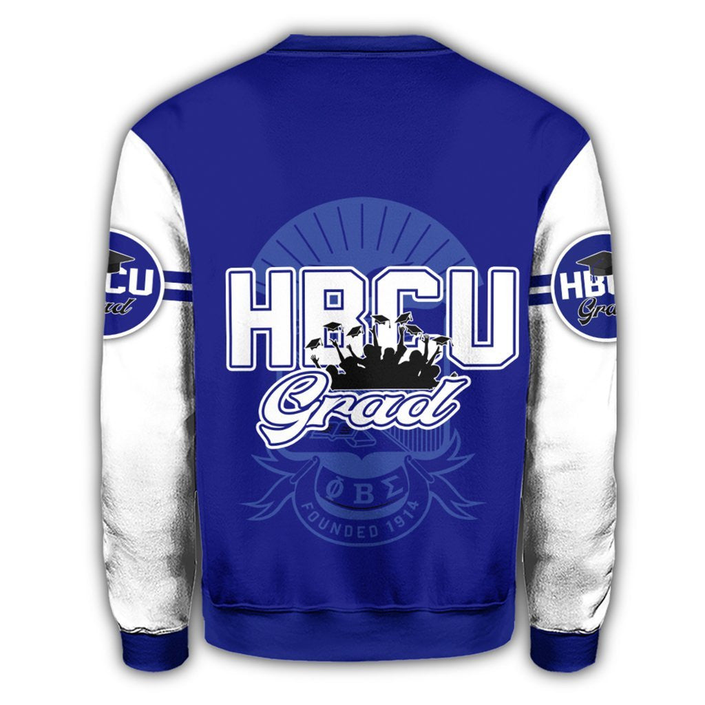 Fraternity Sweatshirt - Phi Beta Sigma HBCU Grad Sweatshirt