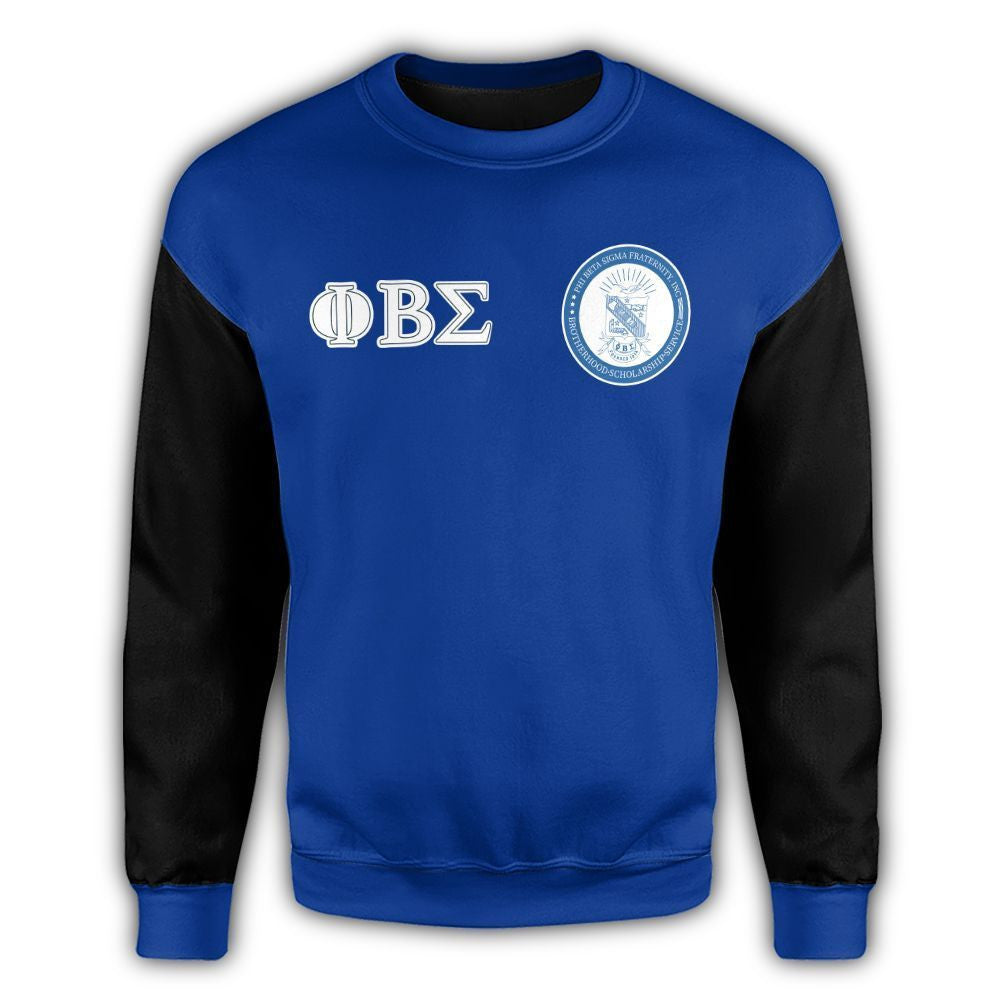 Fraternity Sweatshirt - Phi Beta Sigma Brotherhood Crewneck Sweatshirt