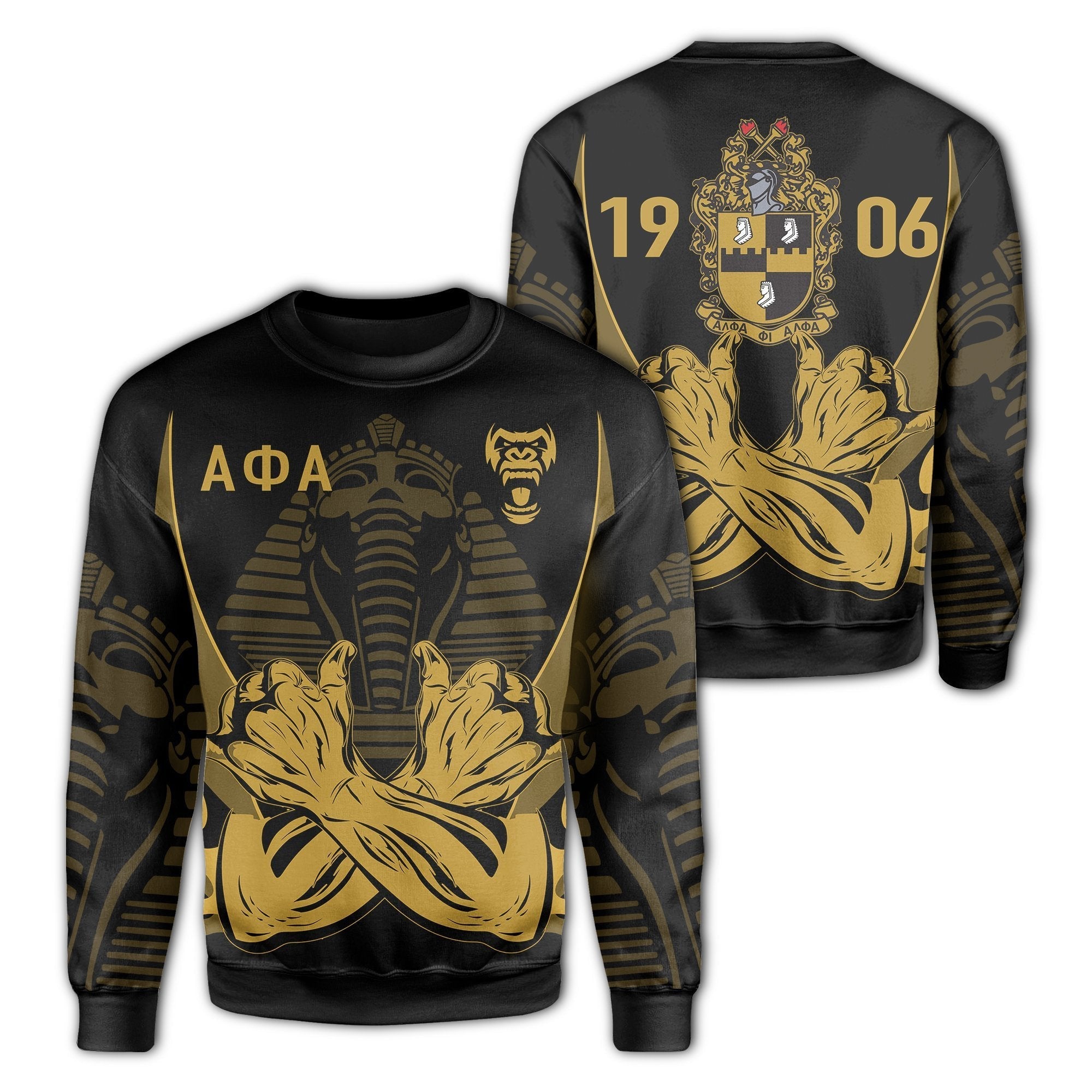 Fraternity Sweatshirt - Alpha Phi Alpha Fraternity Pullover