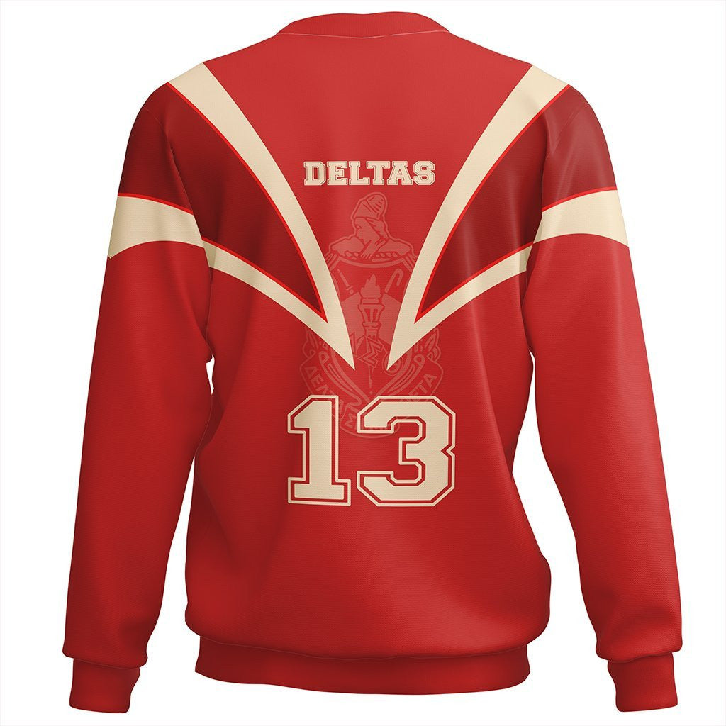 Sorority Sweatshirt - Delta Sigma Theta Crewneck Sweatshirt Tusk Style