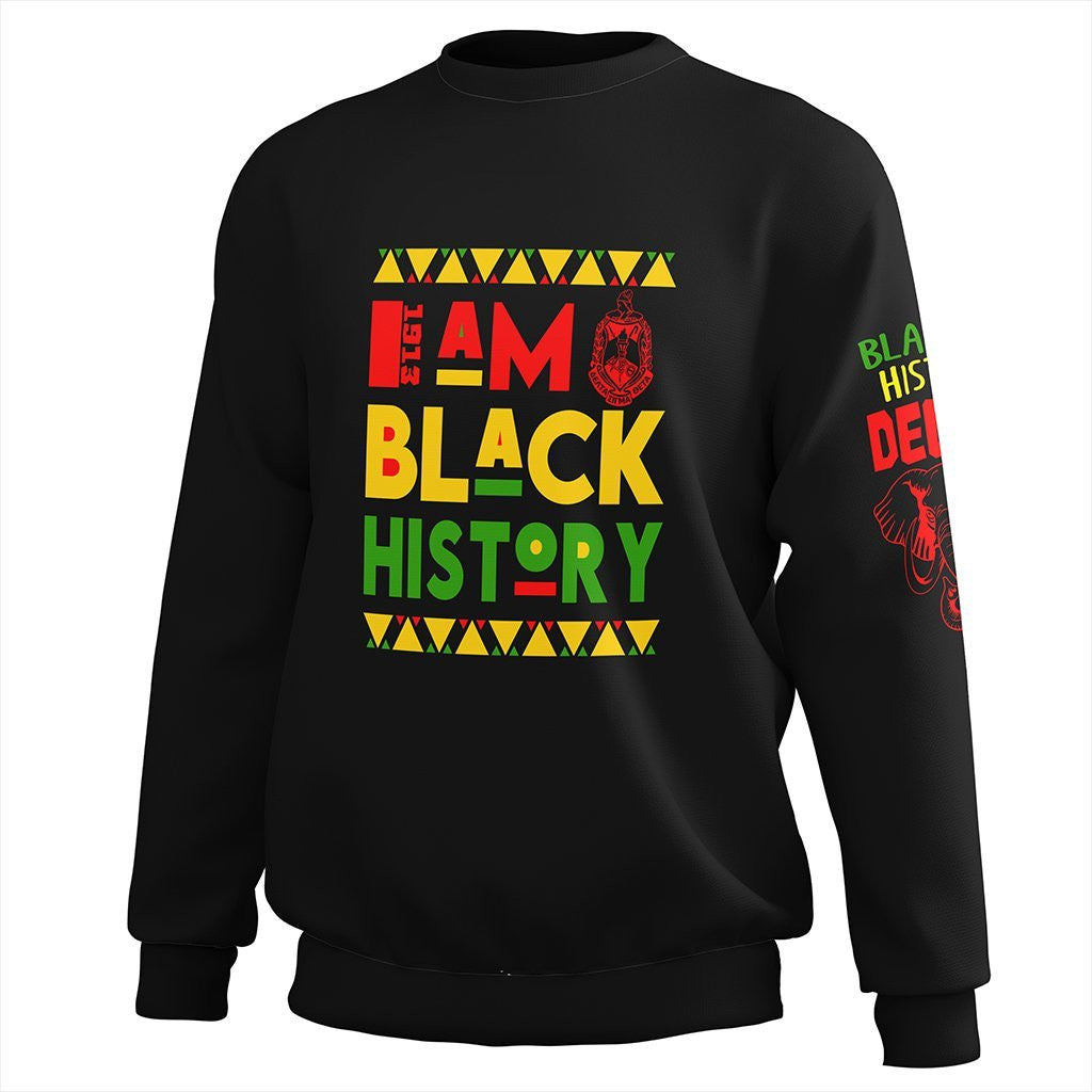 Sorority Sweatshirt - Black History Delta Sigma Theta Sweatshirt