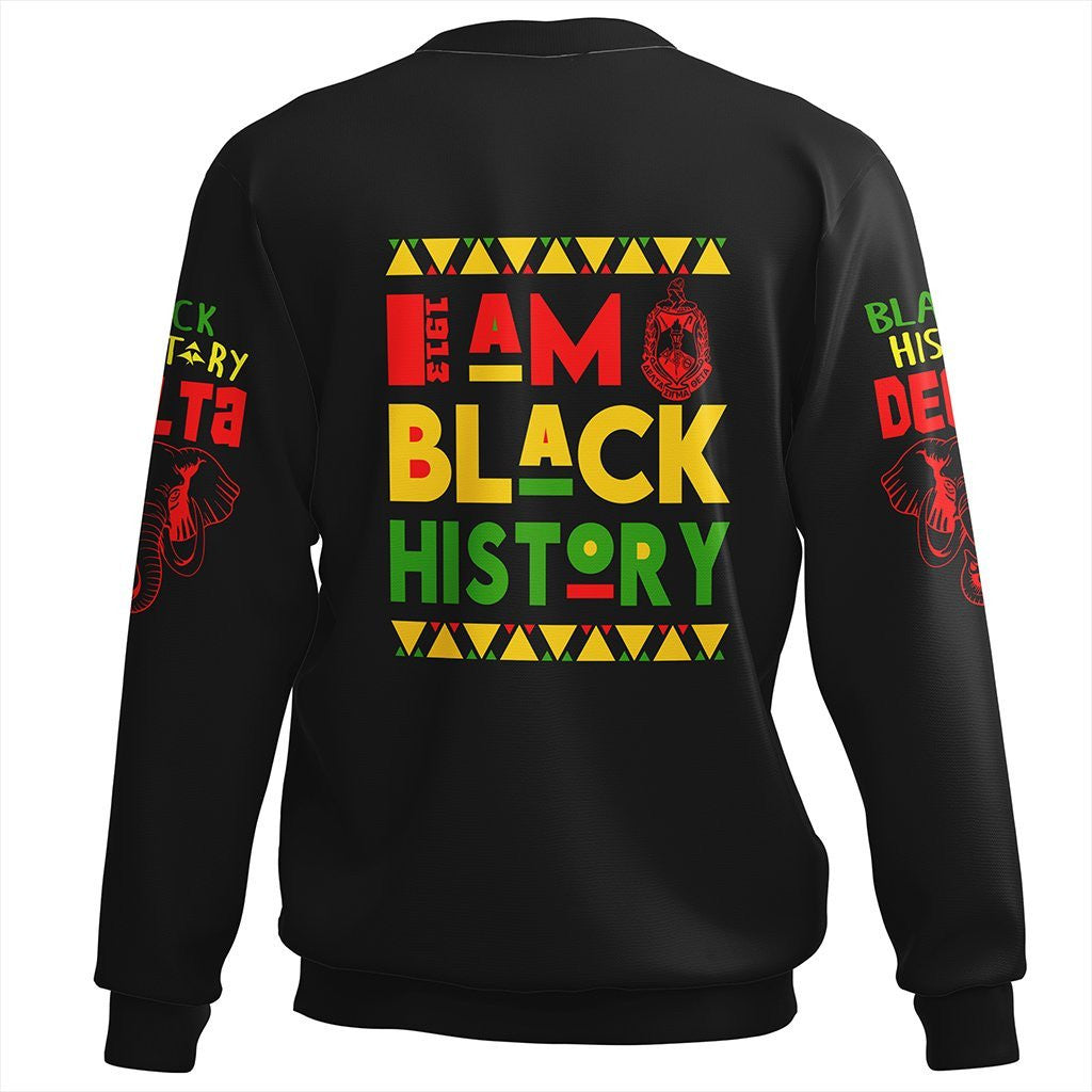 Sorority Sweatshirt - Black History Delta Sigma Theta Sweatshirt