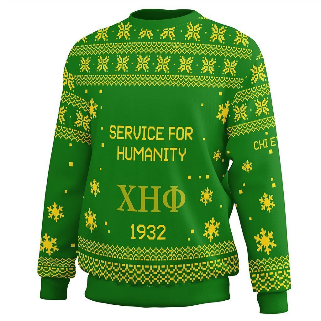 Sorority Sweatshirt - Chi Eta Phi Xmas Motto Sweatshirt