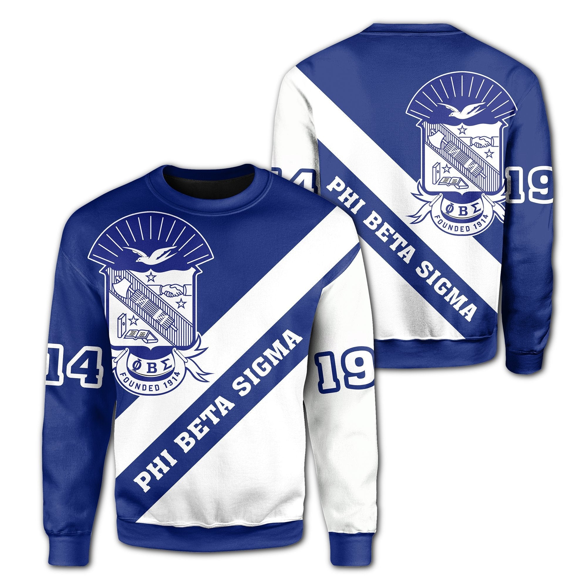 Fraternity Sweatshirt - Phi Beta Sigma Sweatshirt - Tech Style