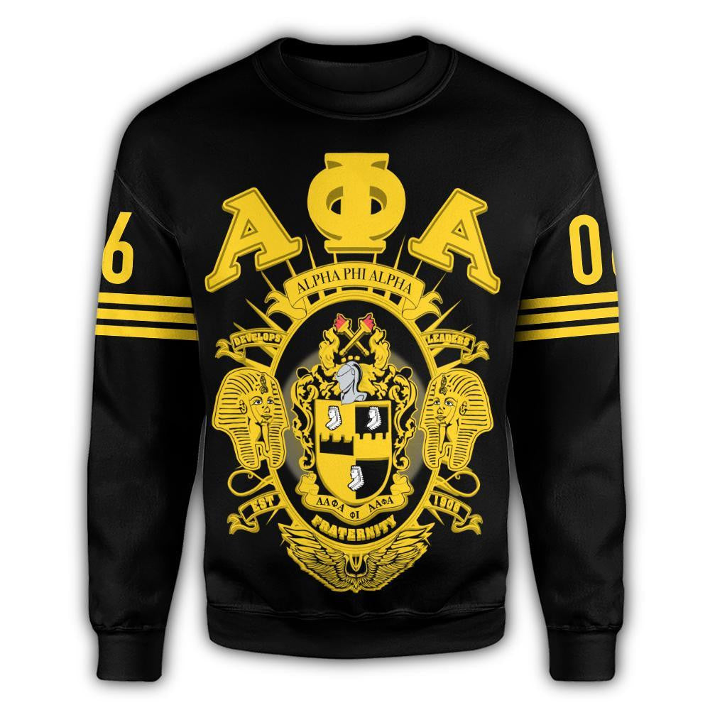 Fraternity Sweatshirt - Crewneck Sweatshirt Pharaoh Alpha Phi Alpha