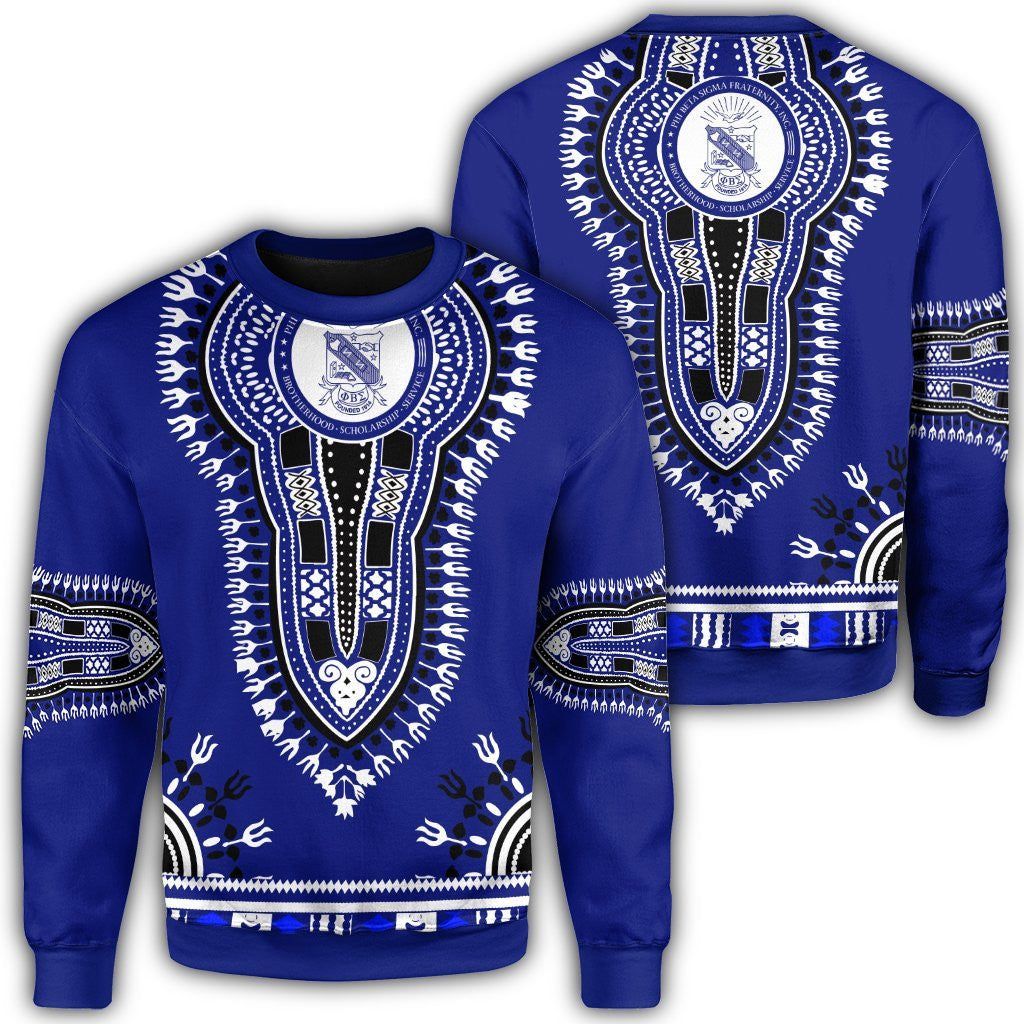 Fraternity Sweatshirt - Phi Beta Sigma Dashiki Sweatshirt9