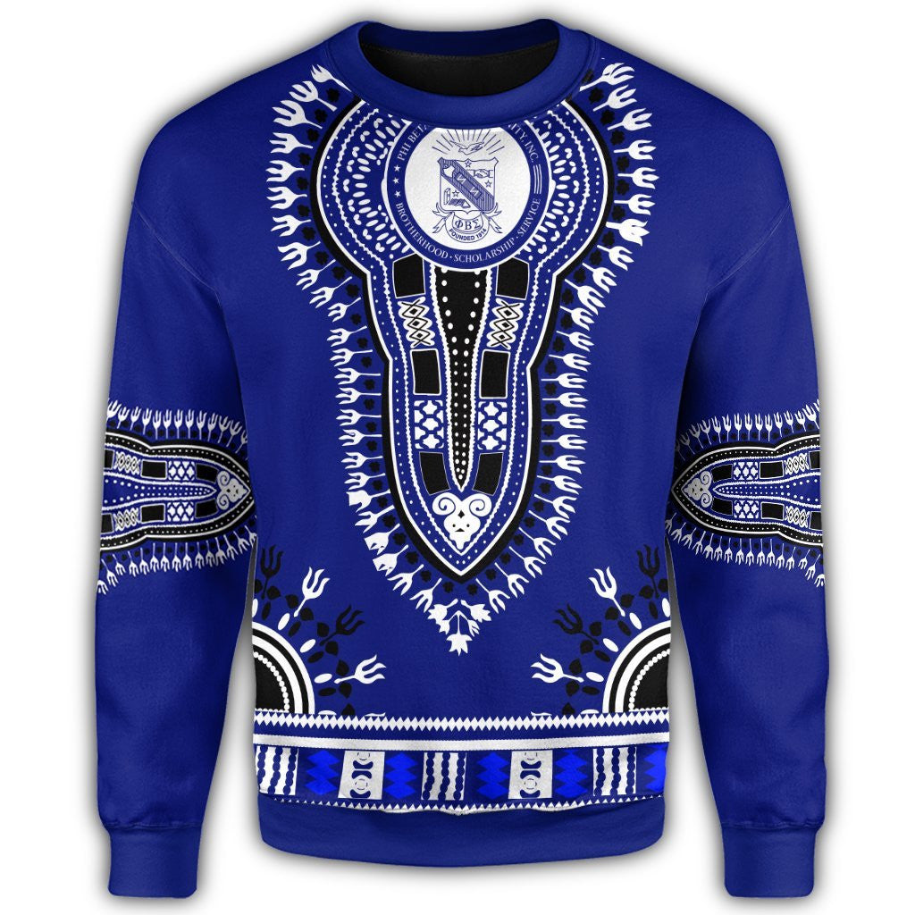 Fraternity Sweatshirt - Phi Beta Sigma Dashiki Sweatshirt9
