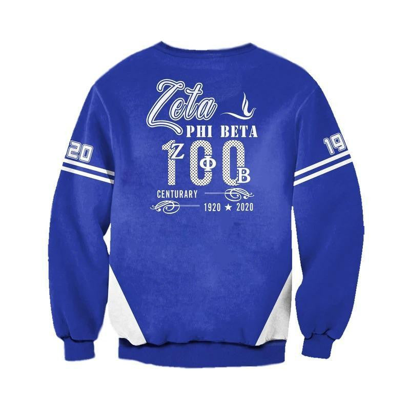 Sorority Sweatshirt - Zeta Phi Beta Celebrating One Century Sweatshirt