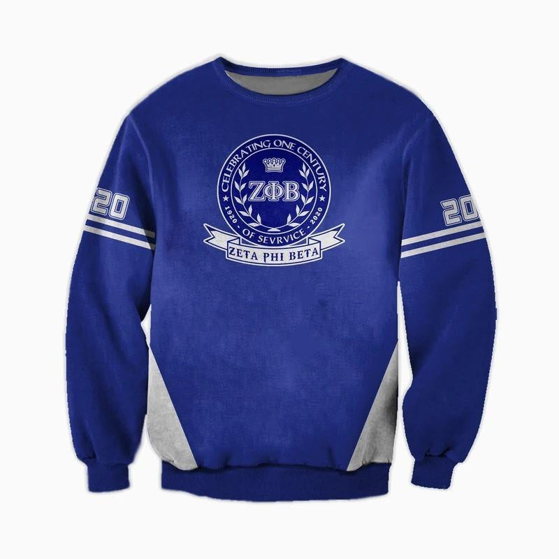 Sorority Sweatshirt - Zeta Phi Beta Celebrating One Century Sweatshirt
