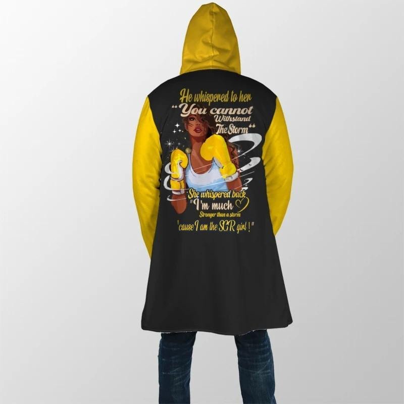 Sorority Hooded Coat - I Am Sigma Gamma Rho Girl Hooded Coat