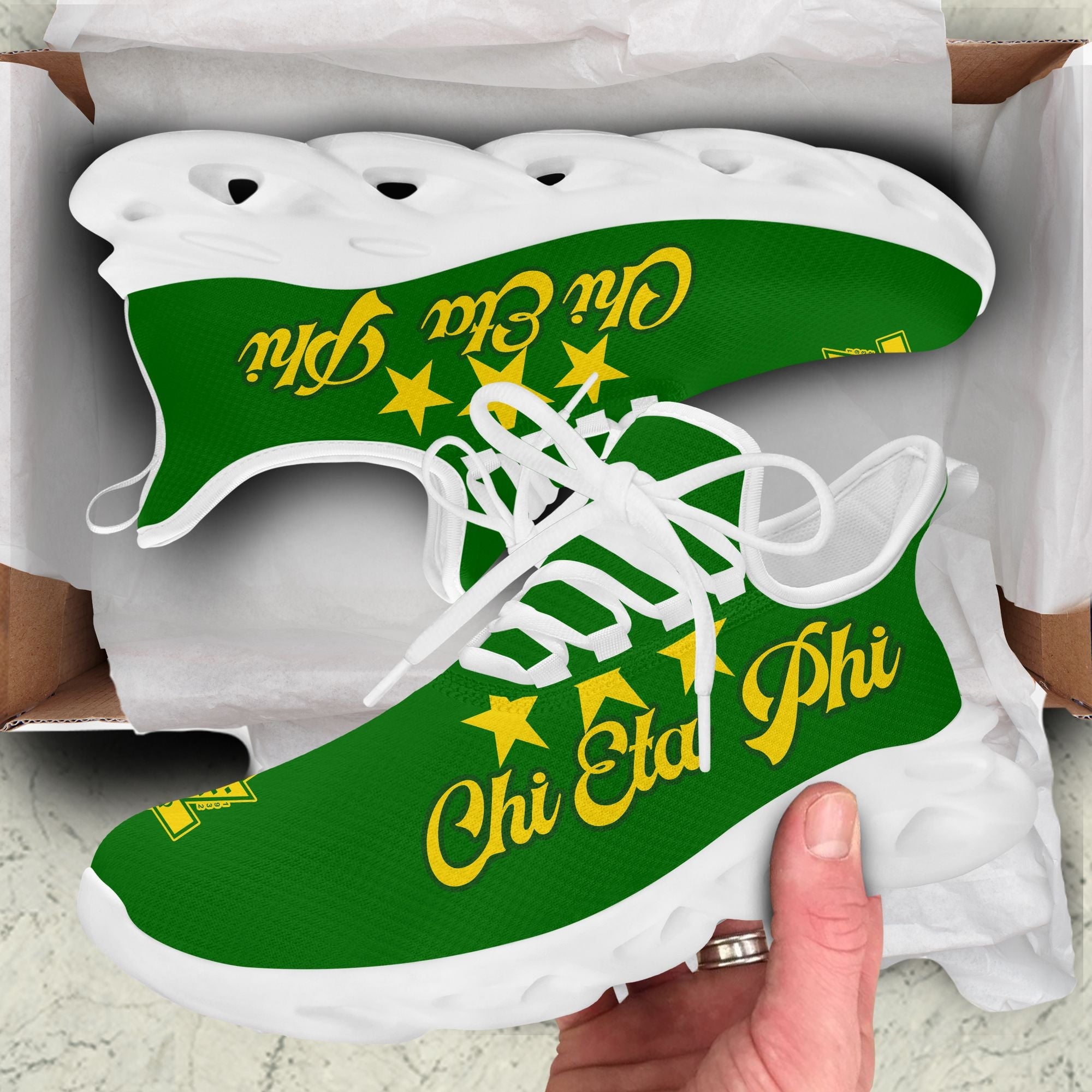 Tothetopcloset Footwear - Chi Eta Phi Clunky Sneakers J09