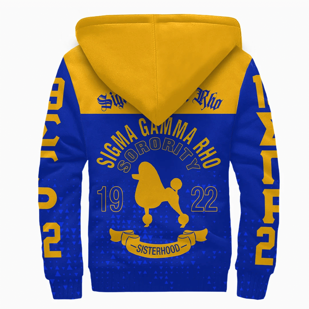 Sorority Hoodie - Sigma Gamma Rho Sherpa Hoodie