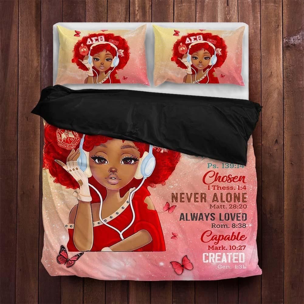 Sorority Bedding Set - Delta Sigma Theta Mood Bedding Set