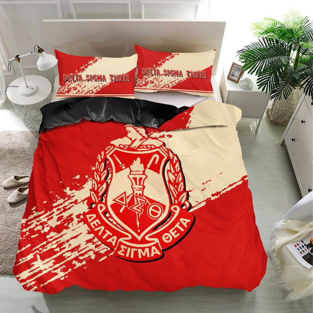 Sorority Bedding Set - Delta Sigma Theta Bedding Set Quarter Style