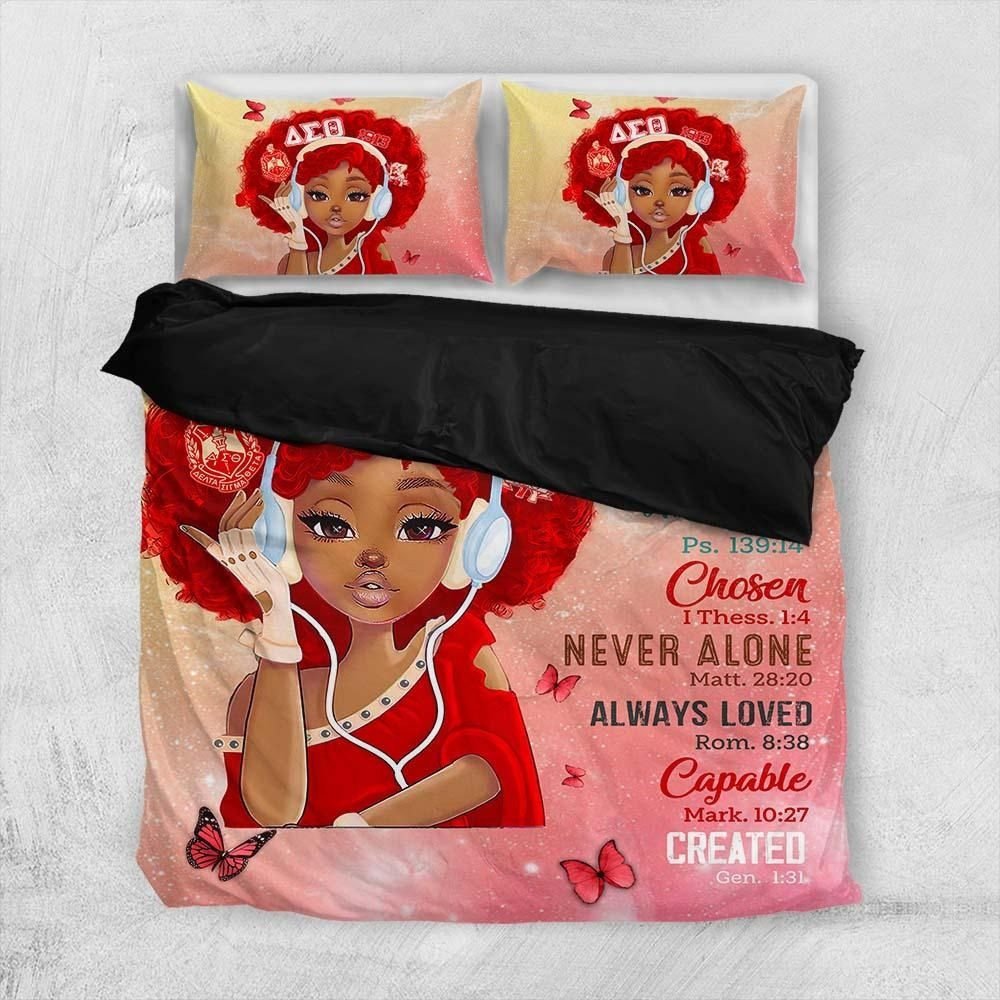 Sorority Bedding Set - Delta Sigma Theta Mood Bedding Set