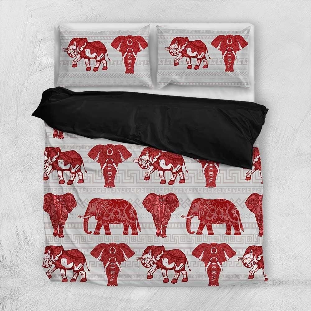 Sorority Bedding Set - Delta Sigma Theta Mandala Elephant  Bedding Set