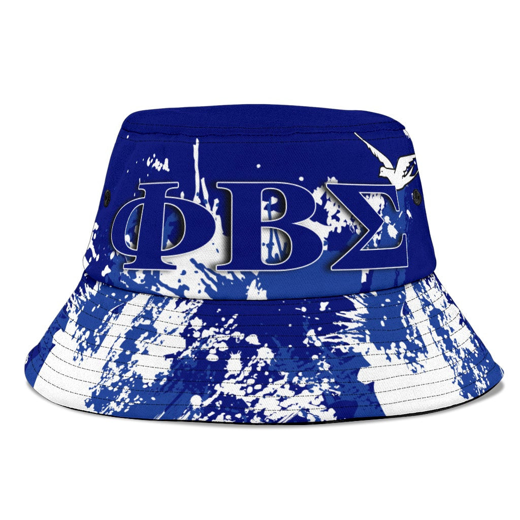 Tothetopcloset Bucket Hat - Phi Beta Sigma - Spaint Style J8