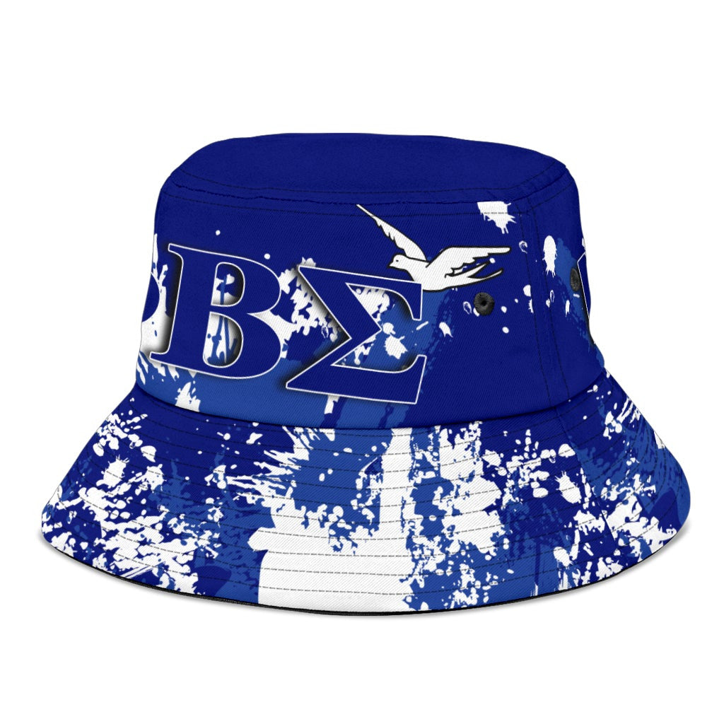 Tothetopcloset Bucket Hat - Phi Beta Sigma - Spaint Style J8