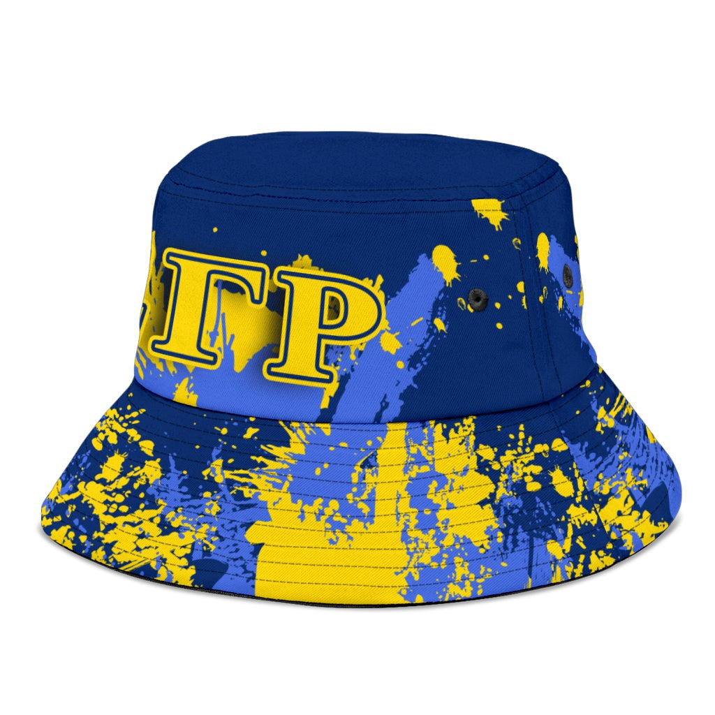 Tothetopcloset Bucket Hat - Sigma Gamma Rho Bucket Hats - Spaint Style J8