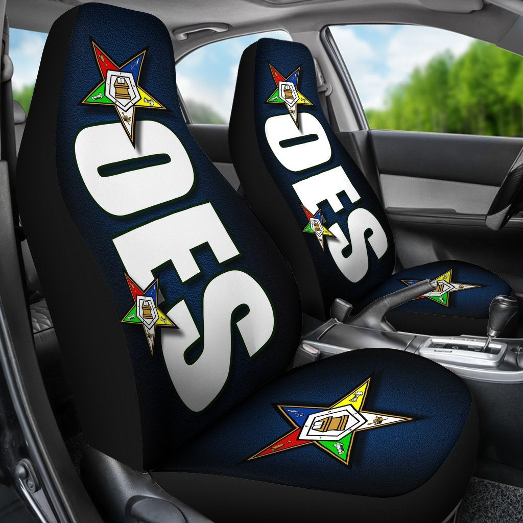 Sorority Car Seat Cover - OES Car Seat Cover Order of the Eastern Star (Set of 2)