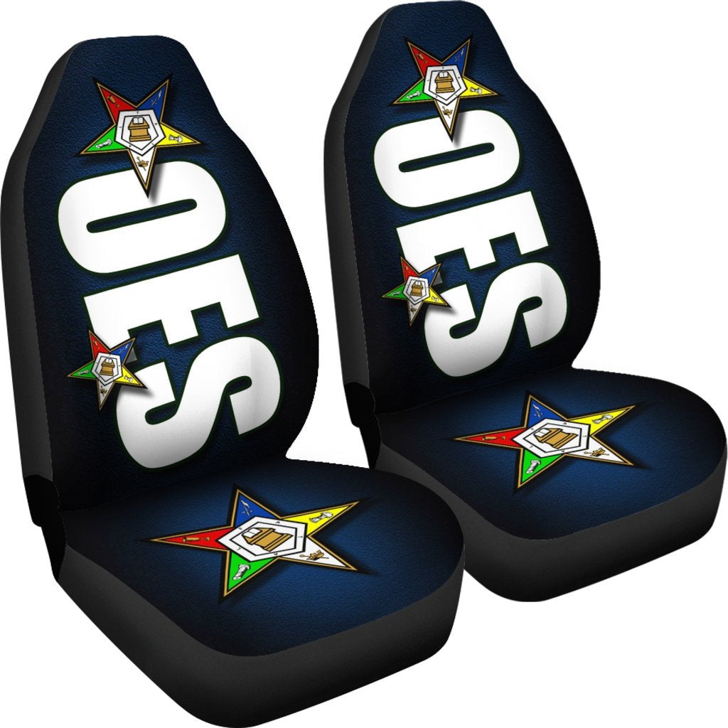 Sorority Car Seat Cover - OES Car Seat Cover Order of the Eastern Star (Set of 2)