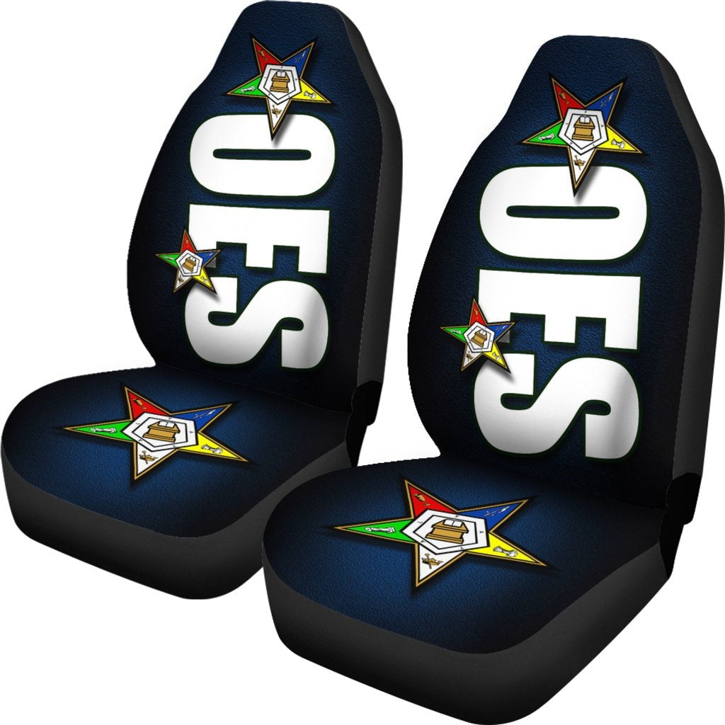 Sorority Car Seat Cover - OES Car Seat Cover Order of the Eastern Star (Set of 2)