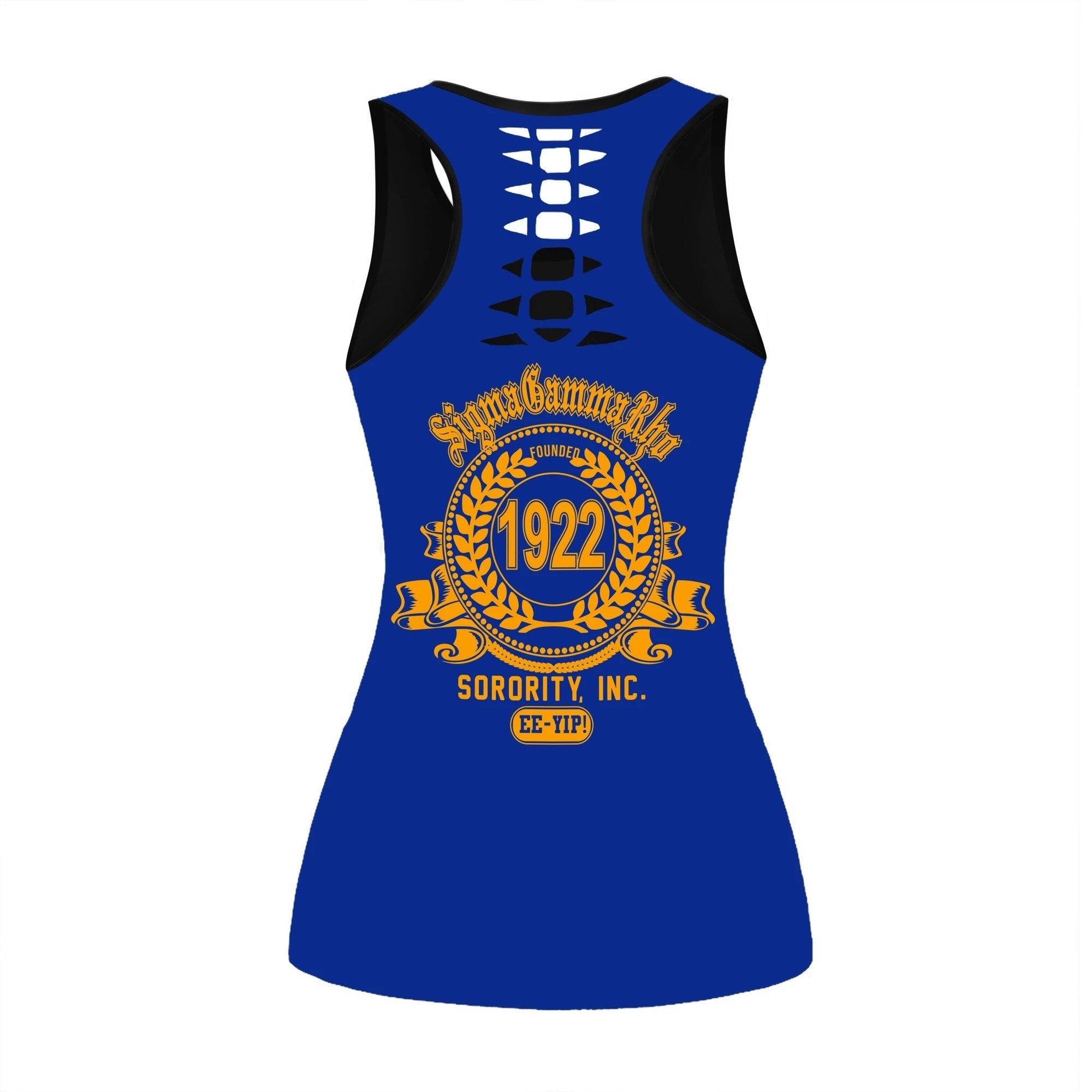 Sorority Tank Top - Sigma Gamma Rho Hollow Tank Top John Style