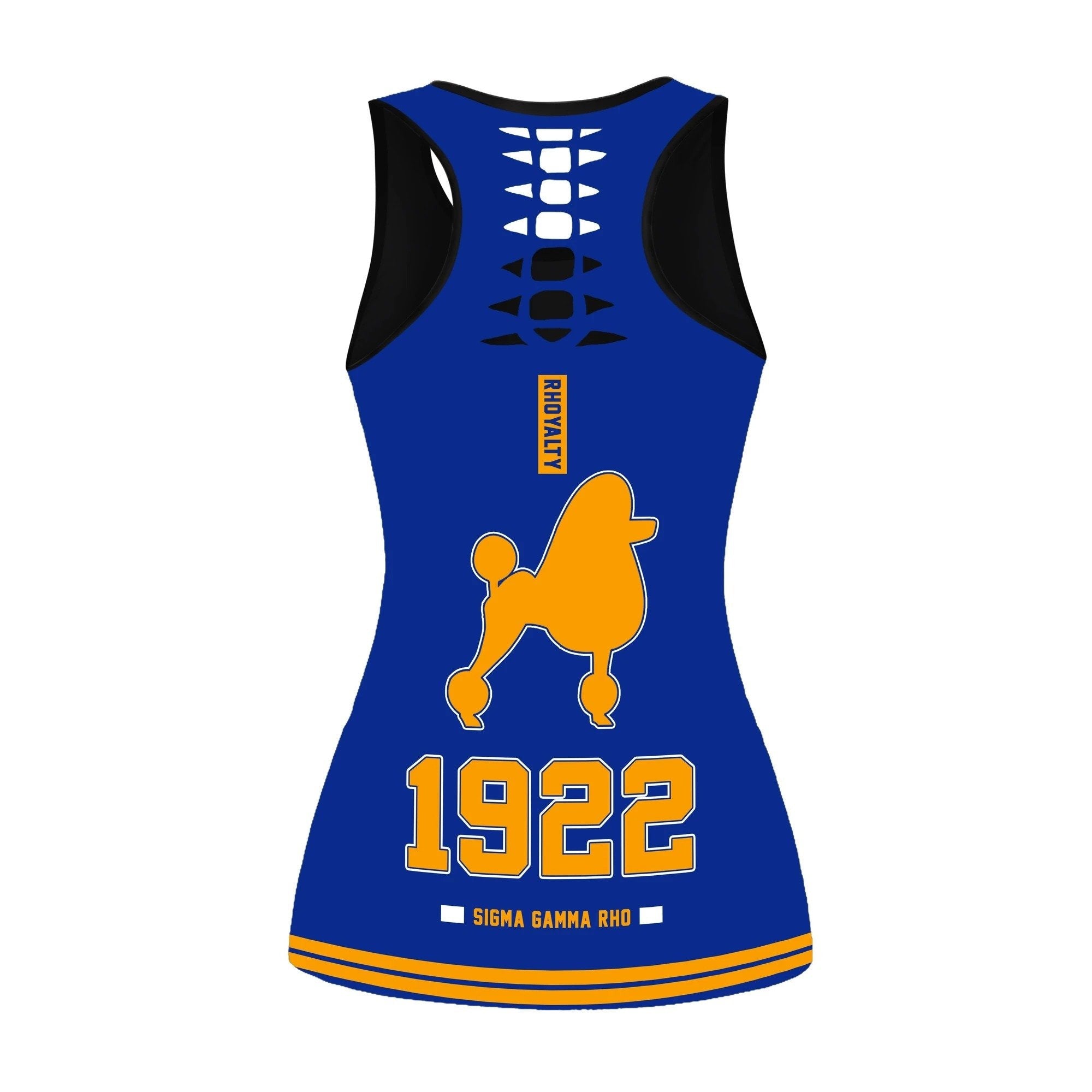 Sorority Tank Top - Sigma Gamma Rho Poodle 1922 Hollow Tank Top
