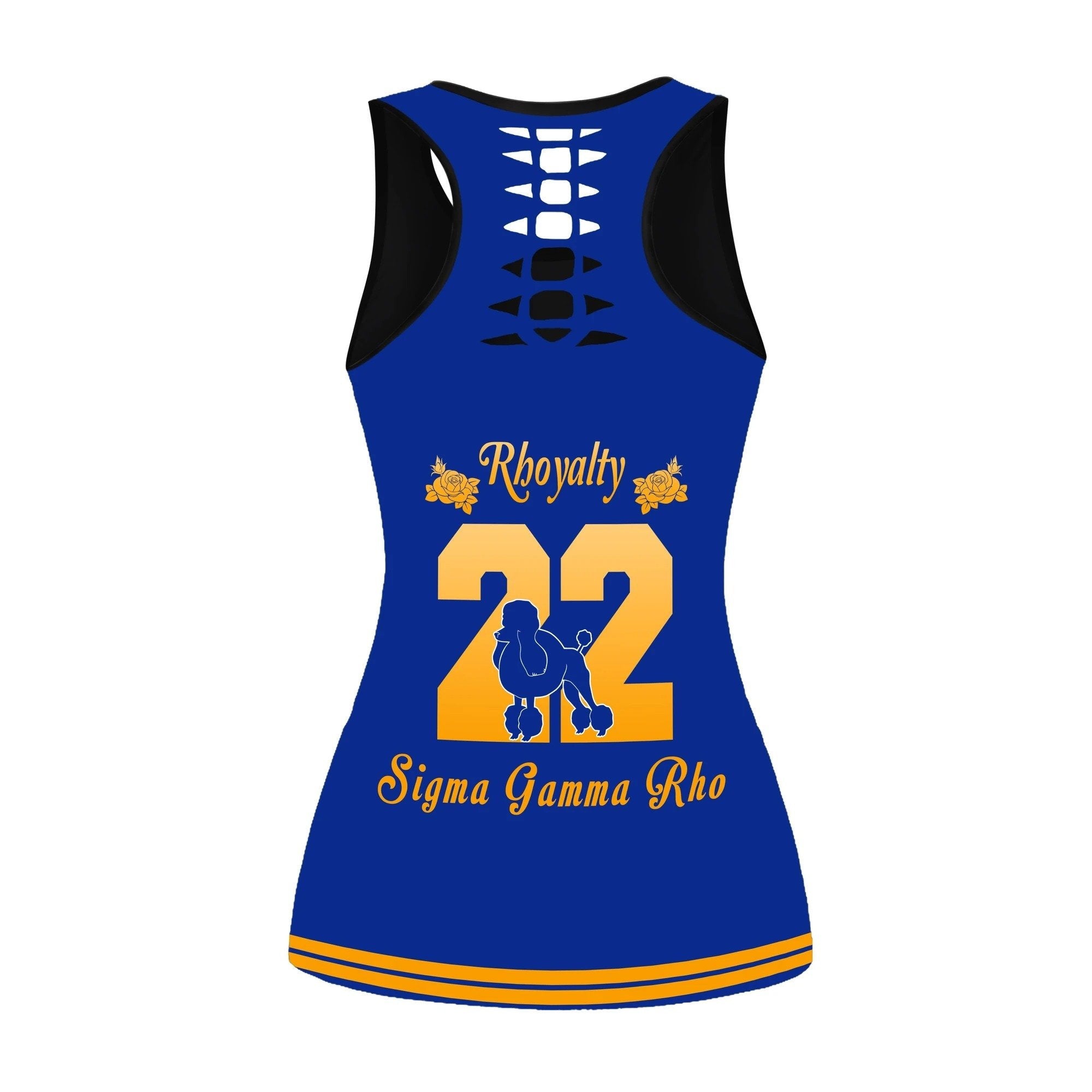 Sorority Tank Top - Rhoyalty Sigma Gamma Rho Sor Hollow Tank Top