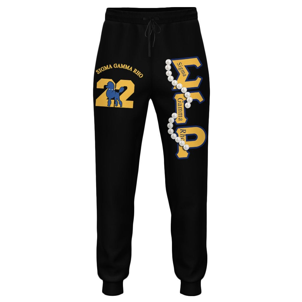 Sorority Pant - Sigma Gamma Rho Pearl Jogger Pant