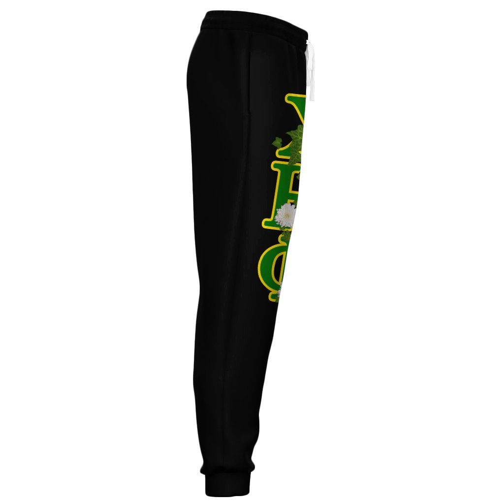 Sorority Pant - Chi Eta Phi White Jogger Pant