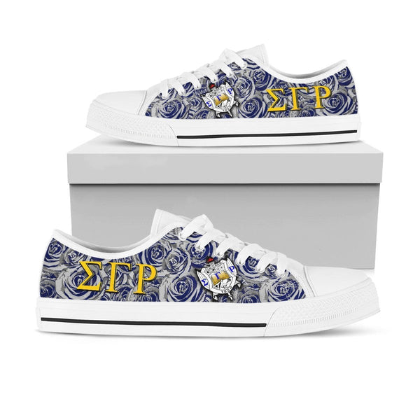 Sorority Footwear - Sigma Gamma Rho Rose Low Top Shoes