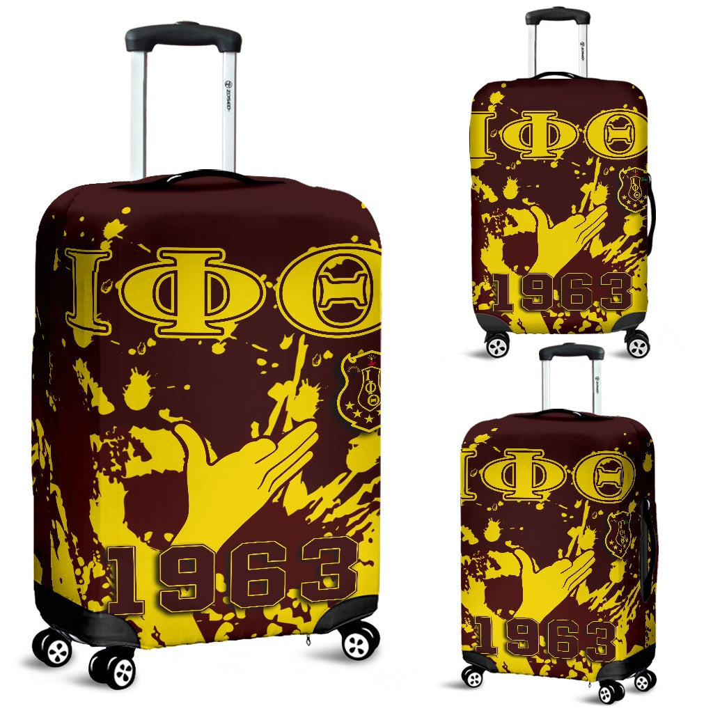 Fraternity Luggage Cover - Iota Phi Theta - Spaint Style