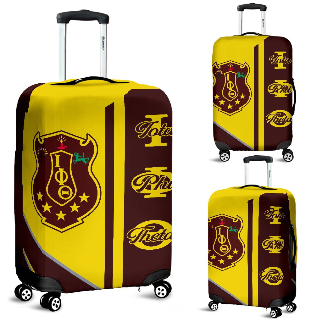 Fraternity Luggage Cover - Iota Phi Theta IPT Half Concept Travel Suitcase