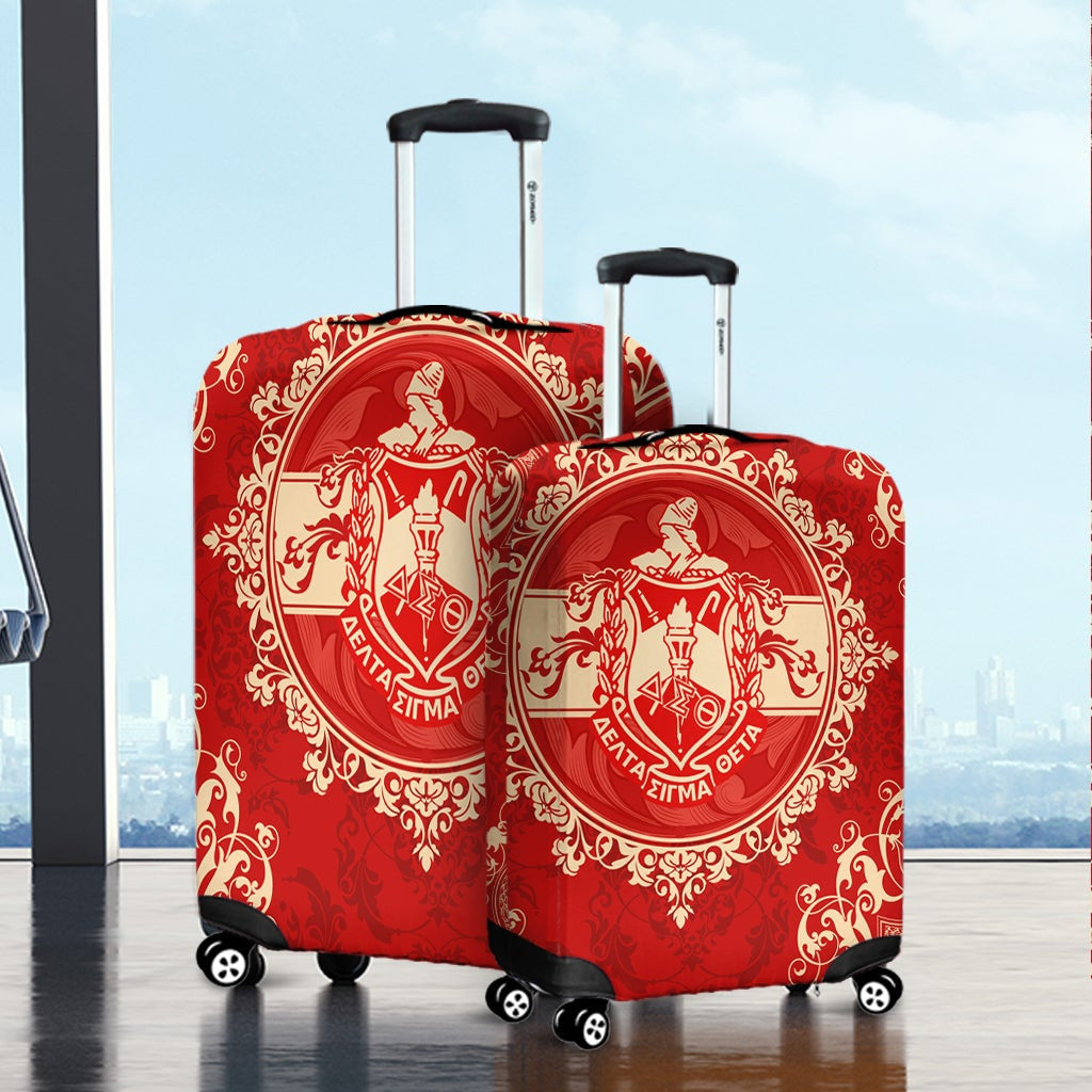 Sorority Luggage Cover - Delta Sigma Theta Nolan Travel Suitcase