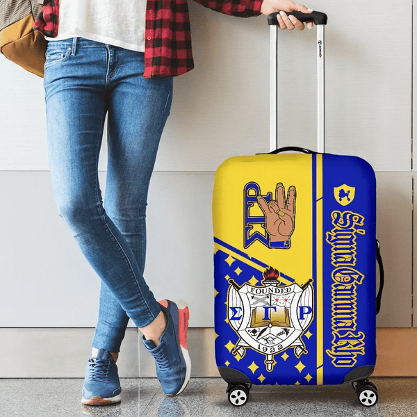 Sorority Luggage Cover - Sigma Gamma Rho Hand Sign Luggage Cover