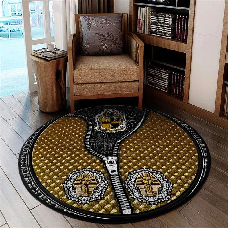 Giza Alpha Phi Alpha APA Round Carpet J5