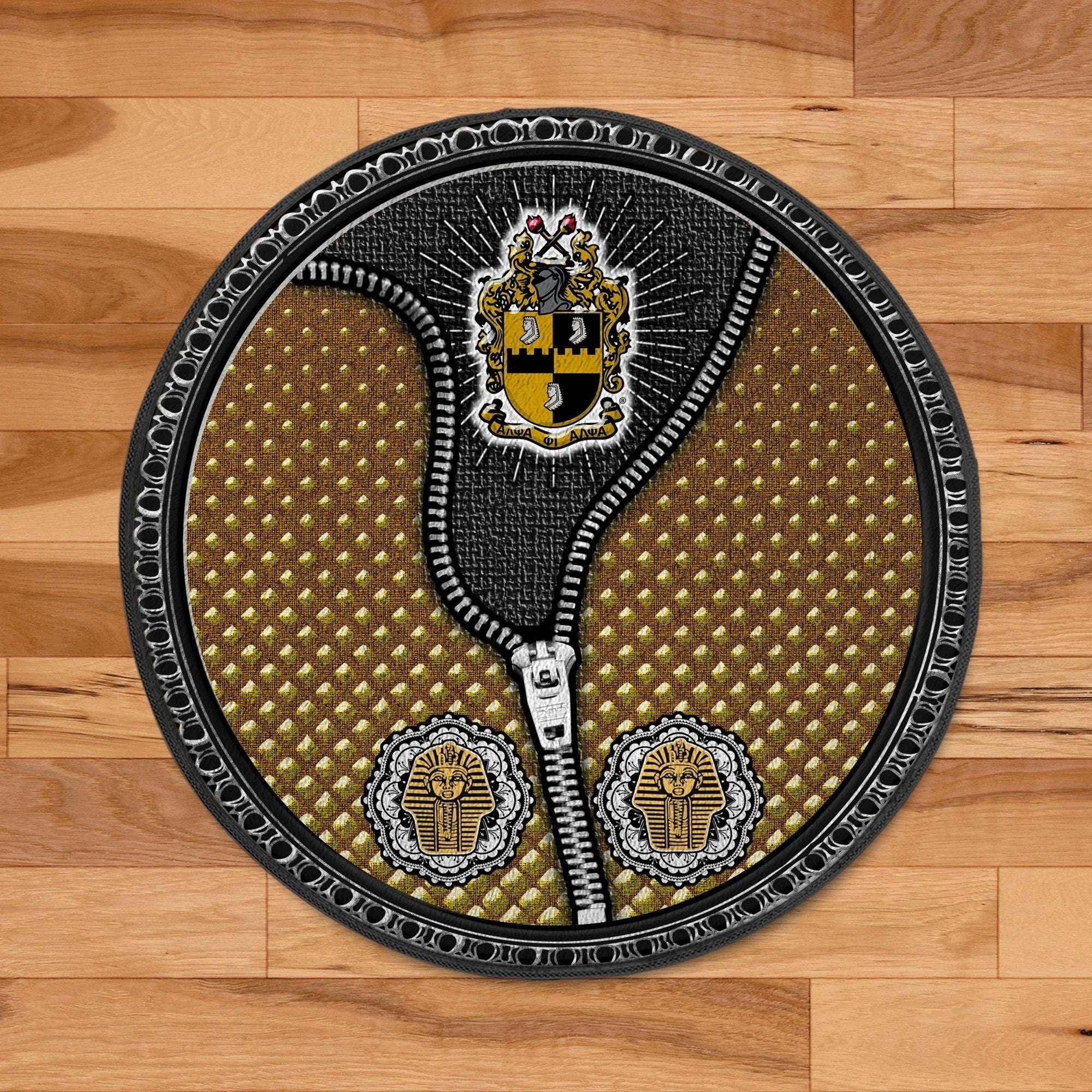 Giza Alpha Phi Alpha APA Round Carpet J5