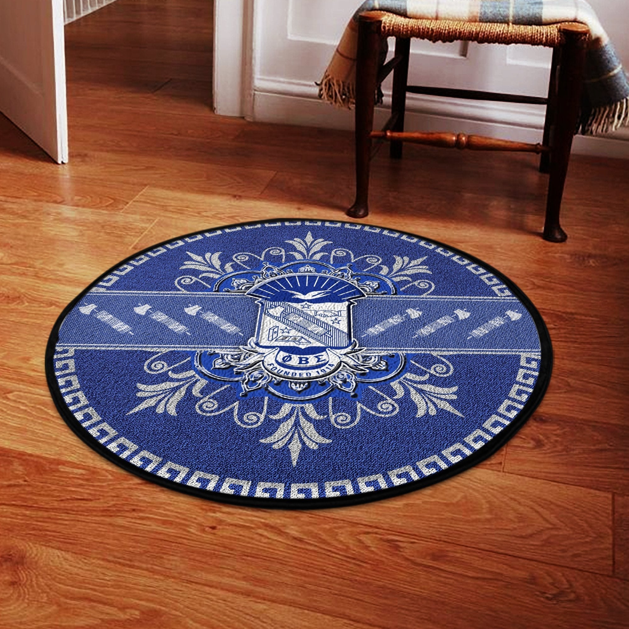Phi Beta Sigma Round Carpet J0