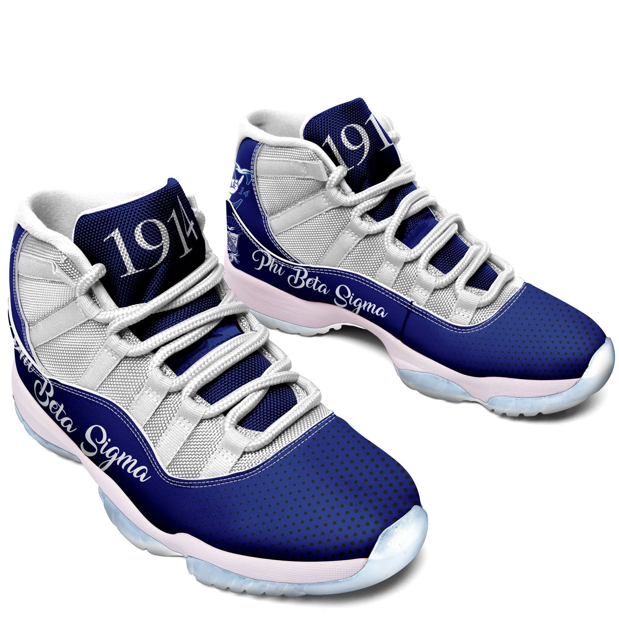 Fraternity Footwear - Phi Beta Sigma Sneakers J11