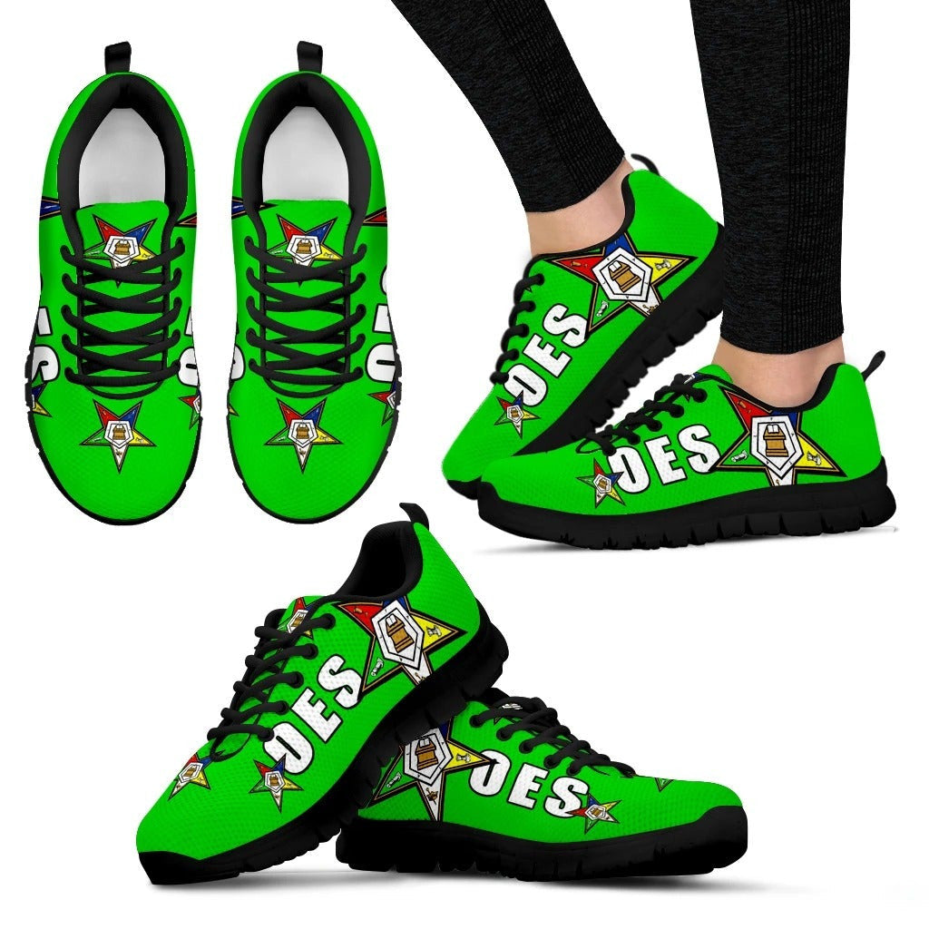 Tothetopcloset Footwear - OEStar Green Sneakers J5